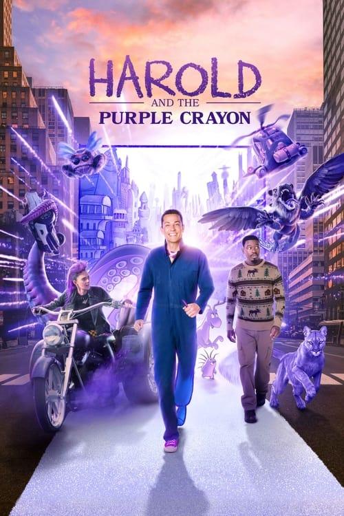 Poster Harold and the Purple Crayon