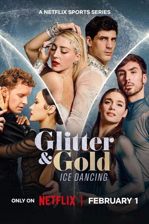Poster Glitter & Gold: Ice Dancing